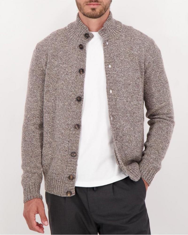 CARDIGAN ZANONE CHINE BEIGE