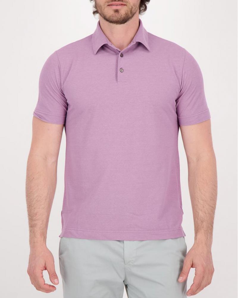 POLO ZANONE MC ICE COTON  VIOLET