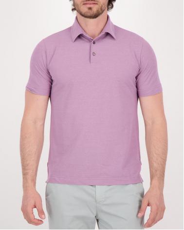 POLO ZANONE MC ICE COTON  VIOLET