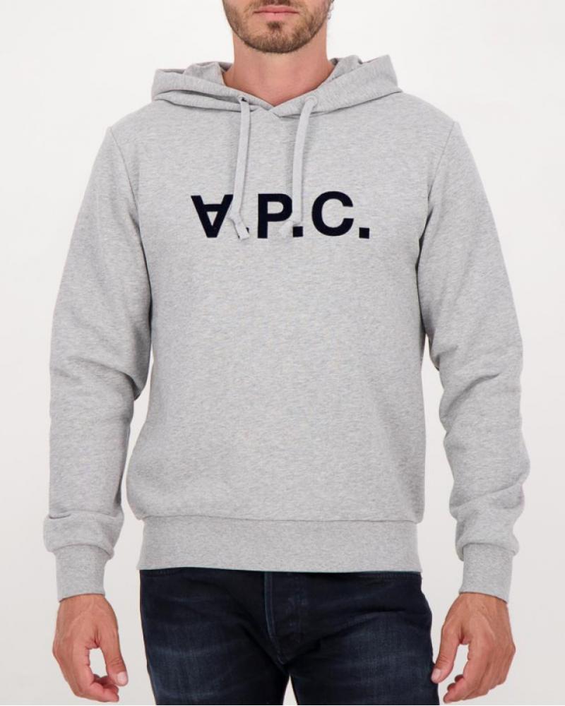 HOODIE A.P.C.STANDARD GRAND VPC GRIS CHINE