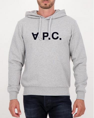 HOODIE A.P.C.STANDARD GRAND VPC GRIS CHINE