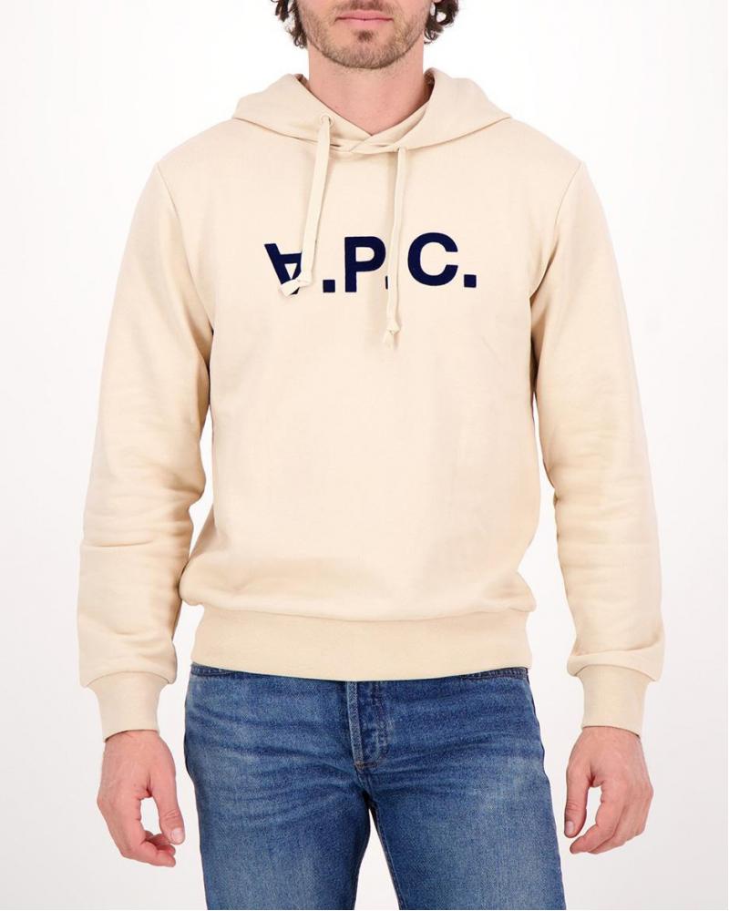 SWEAT HOODIE A.P.C.STANDARD  GRAND VPC BEIGE