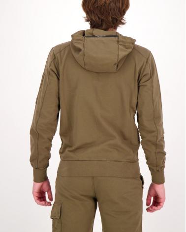 SWEAT CP COMPANY LIGHT ZIP HOODED 057  683