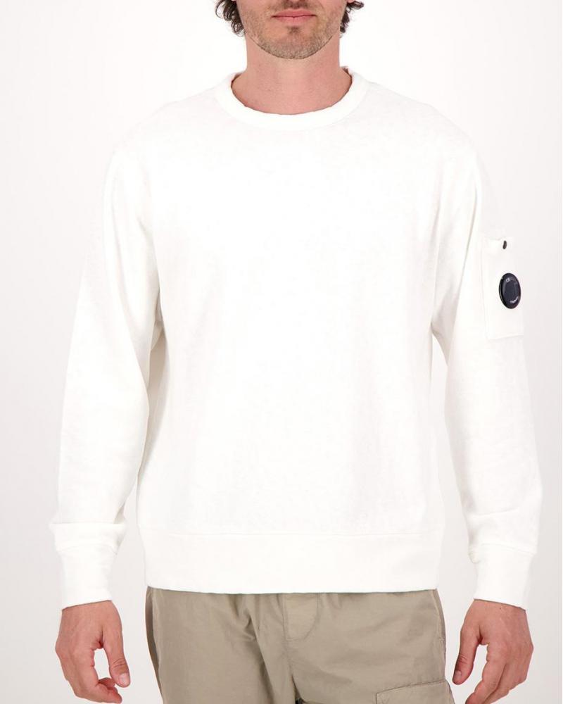 SWEAT CP.COMPANY COL ROND SS266A  103 BLANC