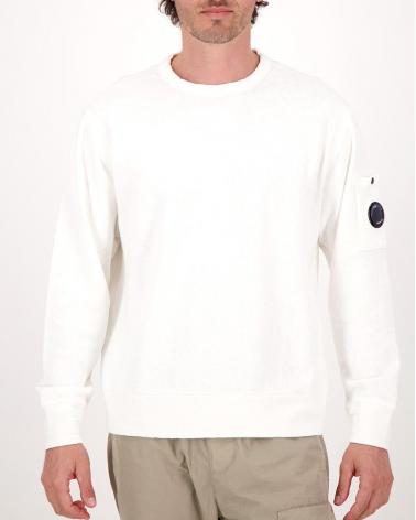 SWEAT CP.COMPANY COL ROND SS266A  103 BLANC