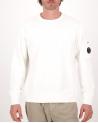 SWEAT CP.COMPANY COL ROND SS266A  103 BLANC