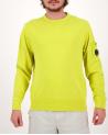 SWEAT  CP.COMPANY COL ROND SS266A  245 JAUNE