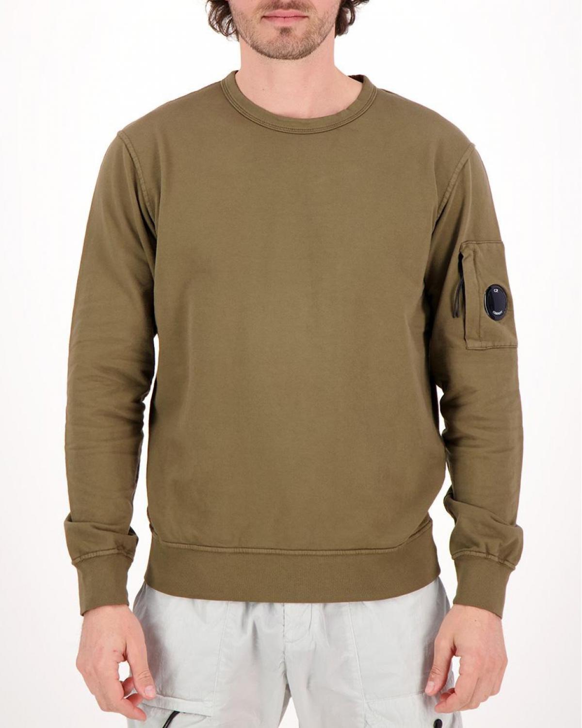 SWEAT CP COMPANY LIGHT SS019 683 KAKI