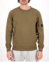 SWEAT CP COMPANY LIGHT SS019 683 KAKI