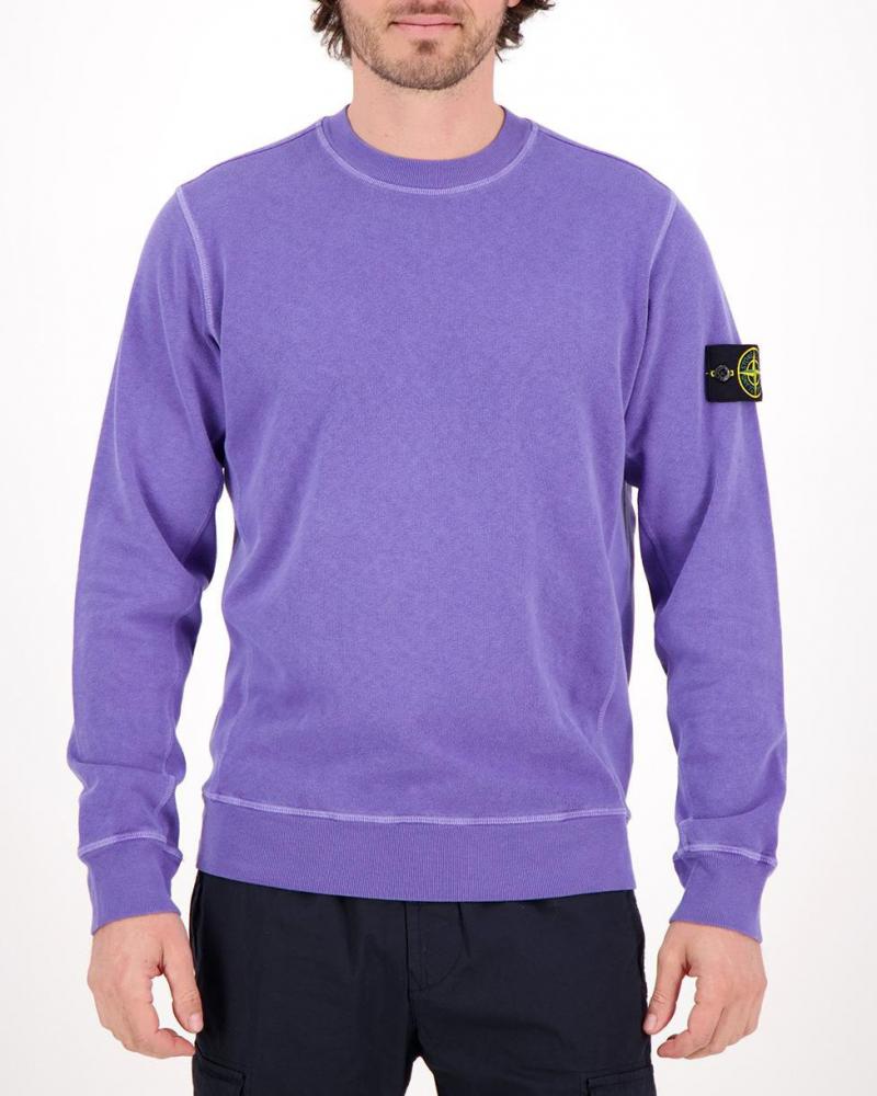 SWEAT STONE ISLAND6100020 0060 0147 LAVANDE