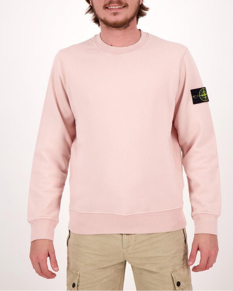 SWEAT STONE ISLAND COL ROND 56 44 51 0082 ROSE