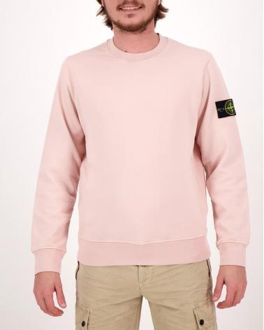 SWEAT STONE ISLAND COL ROND 56 44 51 0082 ROSE