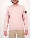 SWEAT STONE ISLAND COL ROND 56 44 51 0082 ROSE
