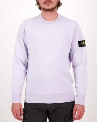 SWEAT STONE ISLAND COL ROND 56 44 51 0088 LILAS