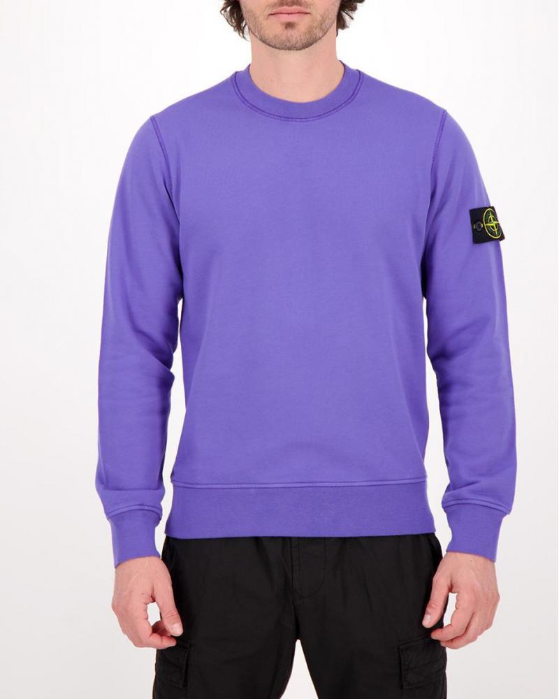 SWEAT STONE ISLAND COL ROND 56 44 51 0047 LAVANDE 