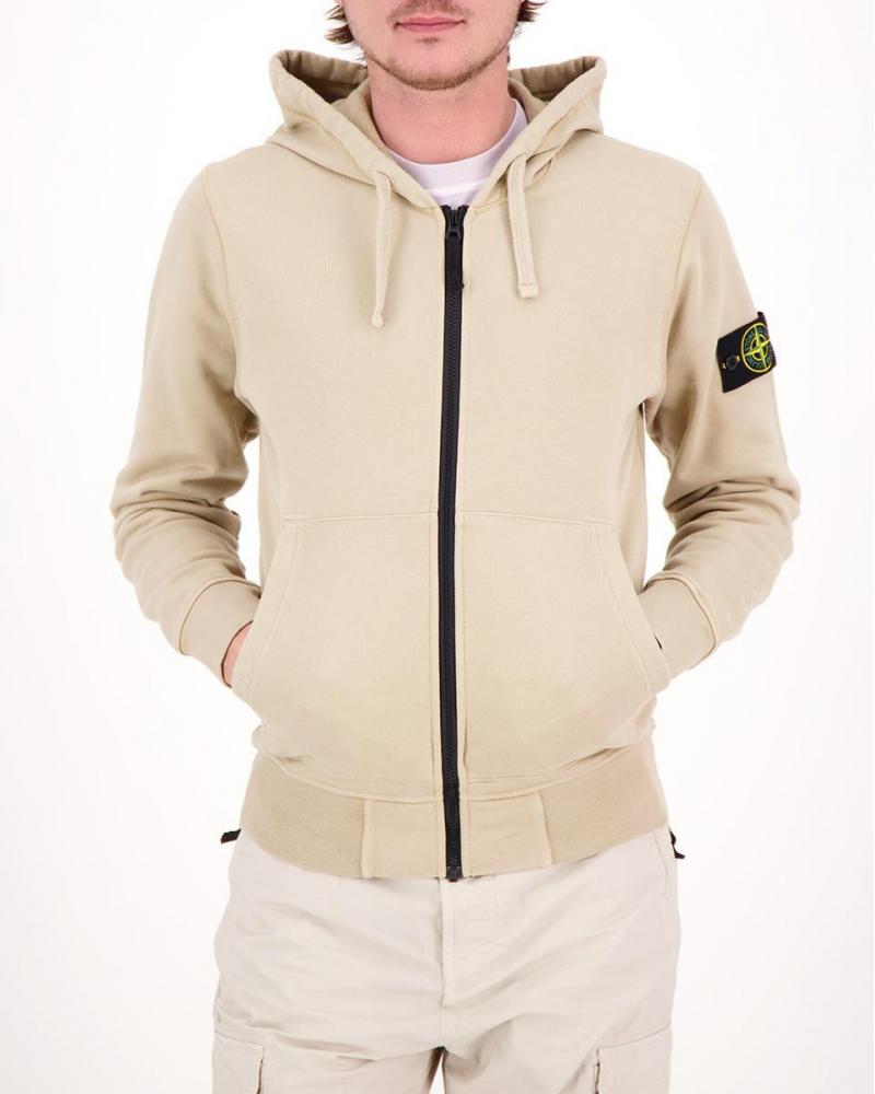 GILET SWEAT STONE ISLAND 6104251 009A-BEIGE