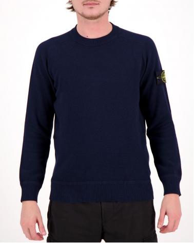 PULL STONE ISLAND COL ROND 5100036 B5 0020 MARINE