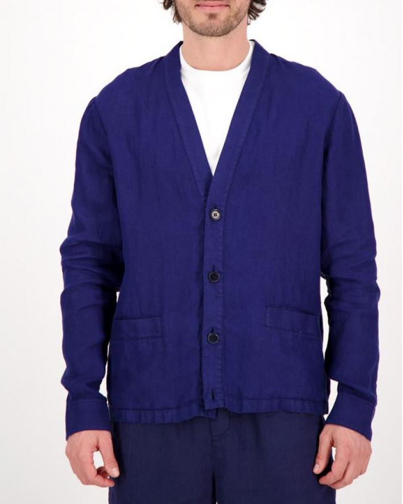 CARDIGAN  CHEMISEASPESI DAVID BLEU