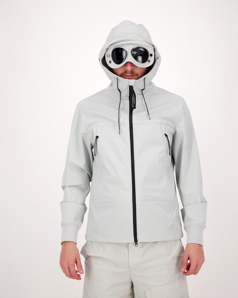 BLOUSON CP.SHELL GOOGLE JACKET W001A 800 GRIS CLAIR