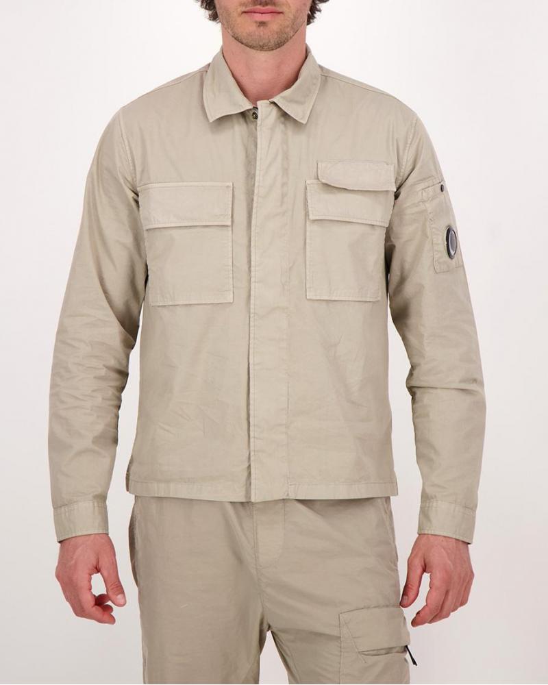 SURCHEMISE CP.COMPANY GABARDINE  SH128 327 BEIGE