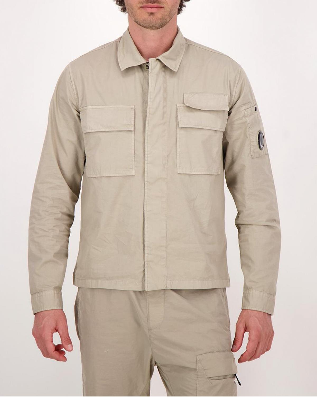 SURCHEMISE CP.COMPANY GABARDINE  SH128 327 BEIGE