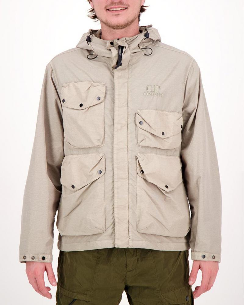 JACKET CP.COMPANY NYLON  GOOGLE W050A 327 BEIGE