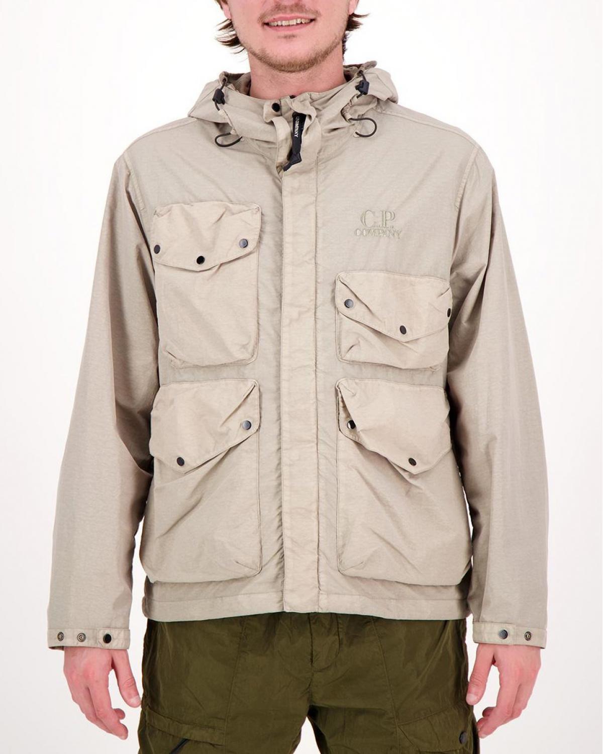 JACKET CP.COMPANY NYLON  GOOGLE W050A 327 BEIGE