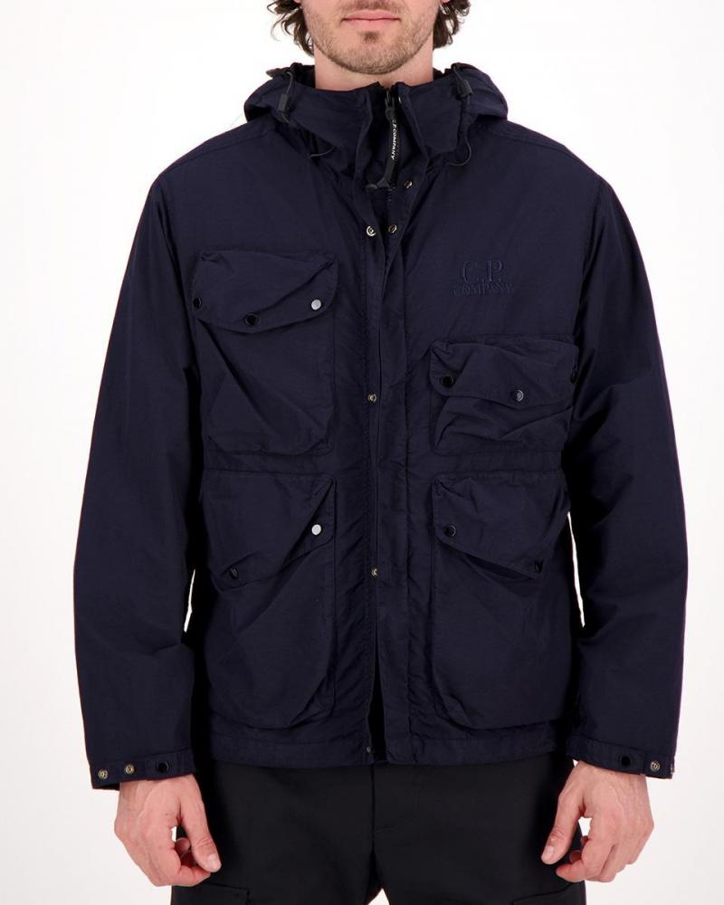 JACKET CP.COMPANY NYLON  GOOGLE W050A 888 MARINE