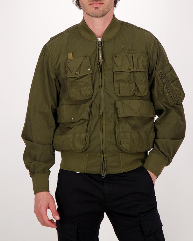 BLOUSON CP.COMPANY MULTI POCHES W010A 683 KAKI