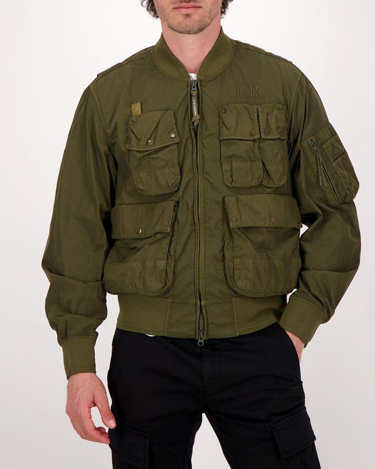 BLOUSON CP.COMPANY MULTI POCHES W010A 683 KAKI