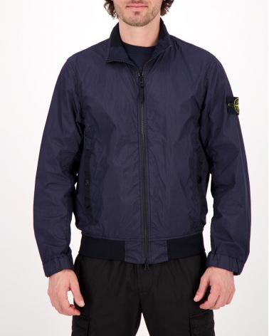 BLOUSON STONE ISLAND 4100037 A23  0020 CRINKLE NYLON Marine