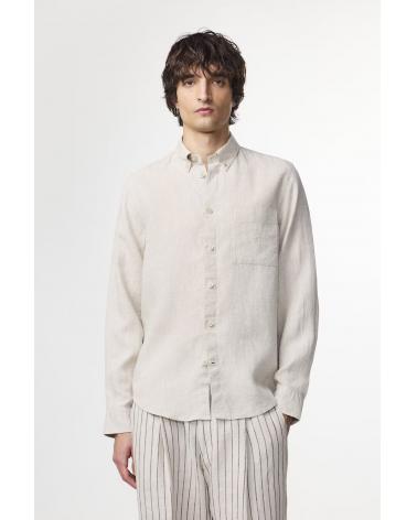 CHEMISE NN07 ARNE LIN BEIGE