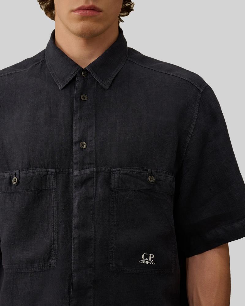 CHEMISE CP COMPANY MSH248 A  888  MARINE SIGLÉE CP  