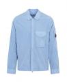 OVERSHIRT CP COMPANY CHROME R FULL ZIP S095A  814 BLEU