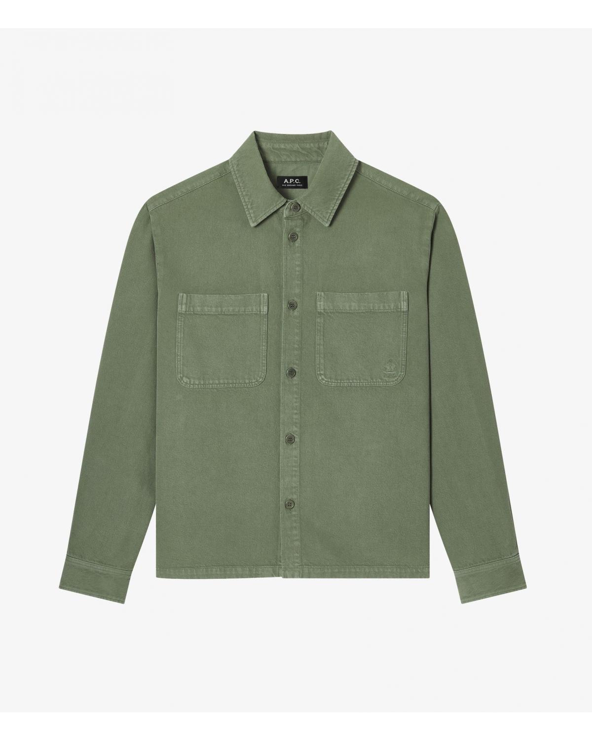 SURCHEMISE LEON A.P.C.VERT