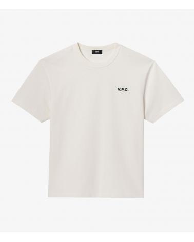 TEE SHIRT A.P.C PETIT BOXY  BLANC /VERT