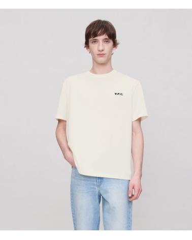 TEE SHIRT A.P.C PETIT BOXY  BLANC /VERT