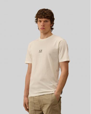TEE SHIRT CP COMPANY ARTWORK  317A  103 BLANC 