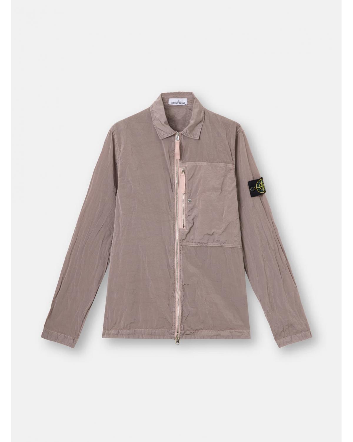 SURCHEMISE  STONE ISLAND NYLON METAL 1200005 0082  ROSE