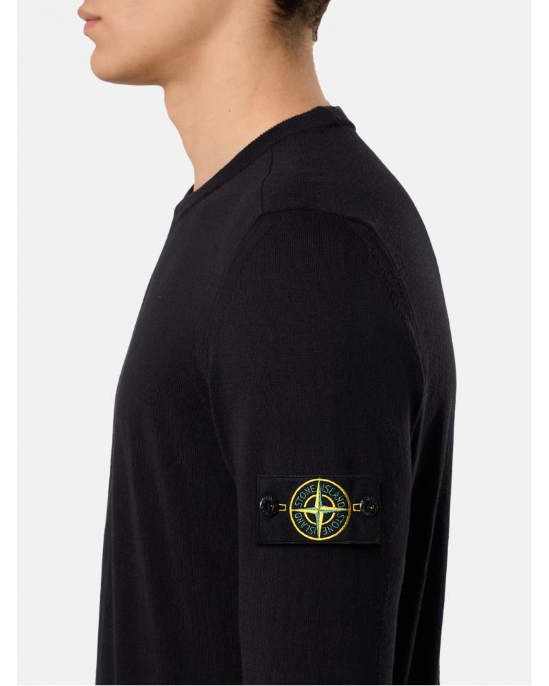 MAILLE COL ROND STONE ISLAND 5100062  0020 MARINE