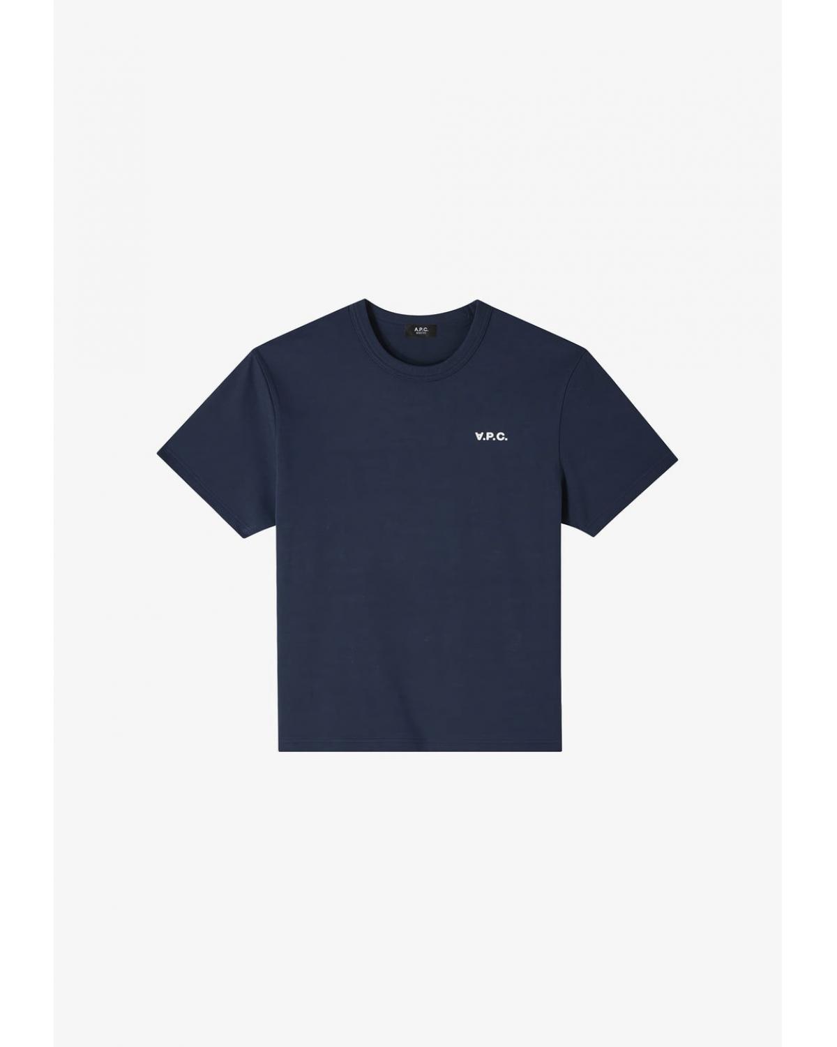 TEE SHIRT A.P.C.PETIT BOXY VPC  MARINE