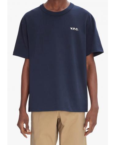 TEE SHIRT A.P.C.PETIT BOXY VPC  MARINE