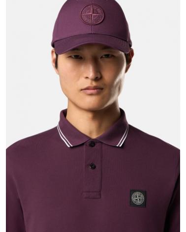 POLO STONE ISLAND 22000-07 S0018 0017 BORDEAUX