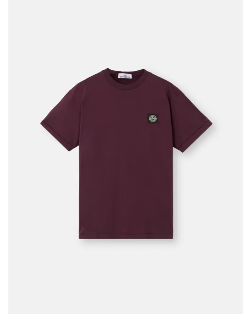 TEE SHIRT STONE ISLAND 2100027 S0013 0017 BORDEAUX
