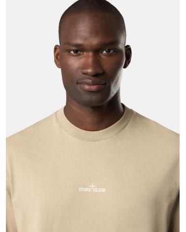 TEE SHIRT STONE ISLAND 2100037  009A DESERT BEIGE