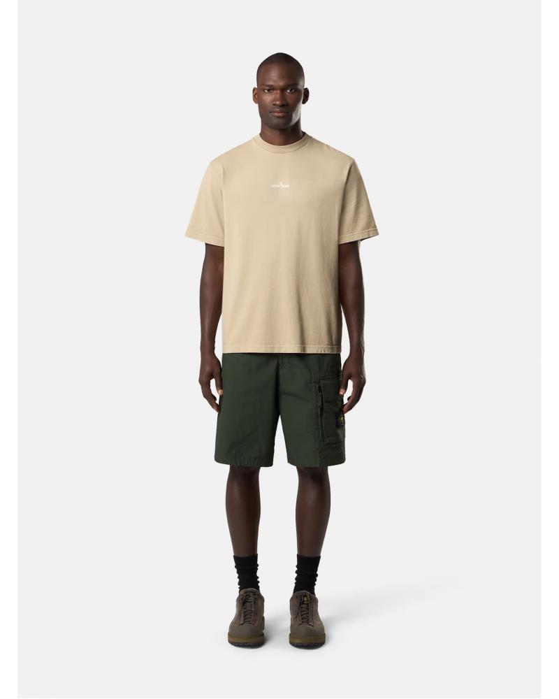TEE SHIRT STONE ISLAND 2100037  009A DESERT BEIGE