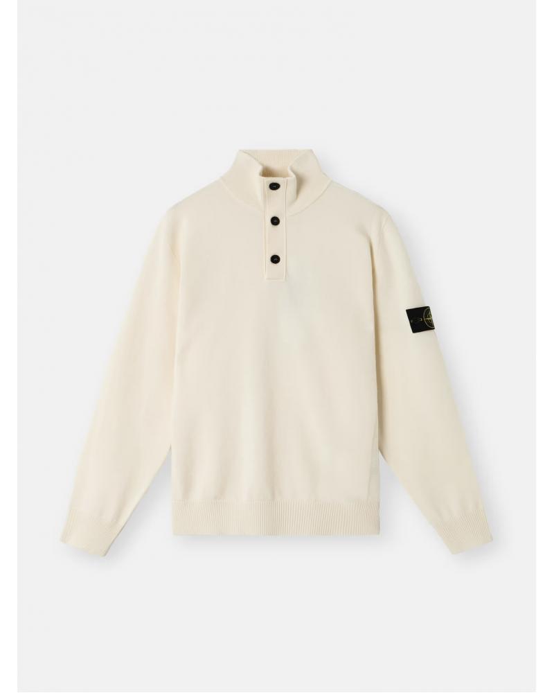 PULL POLO STONE ISLAND 5100002 093 Ivoire