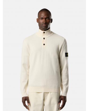 PULL POLO STONE ISLAND 5100002 093 Ivoire