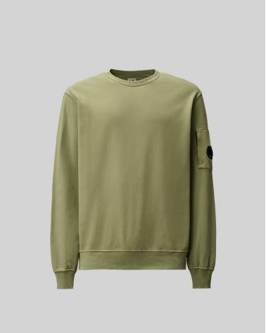 SWEAT CP.COMPANY LIGHT SS711 612 VERT 