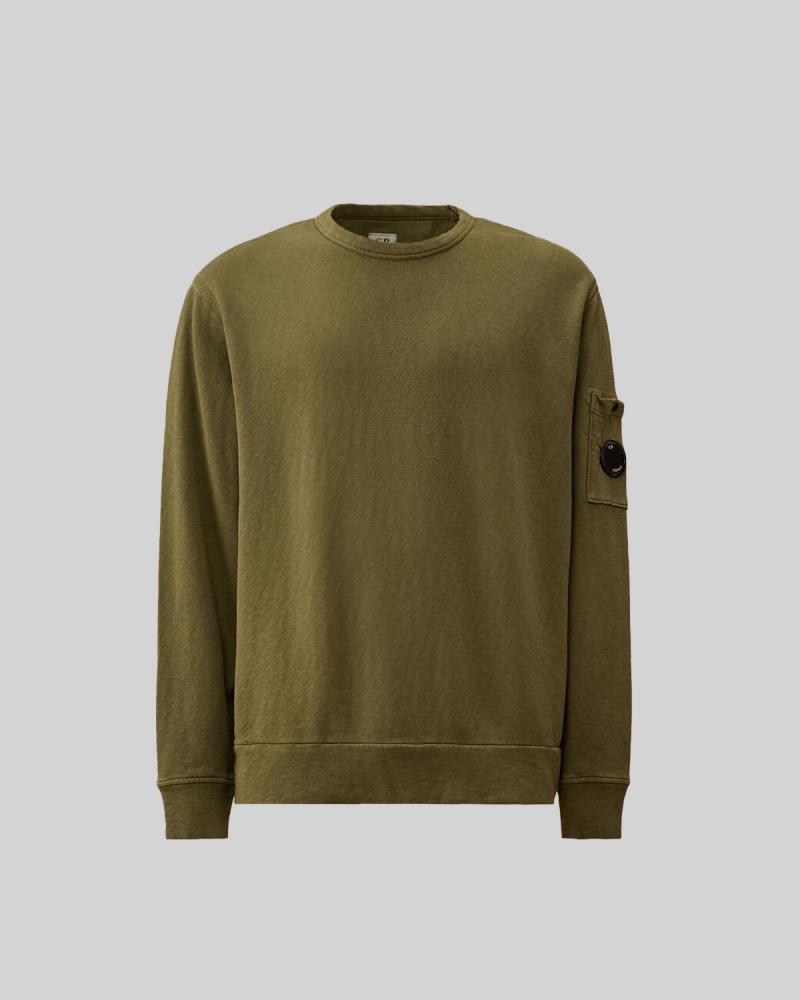 SWEAT CP.COMPANY COL ROND SS266A  669 KAKI